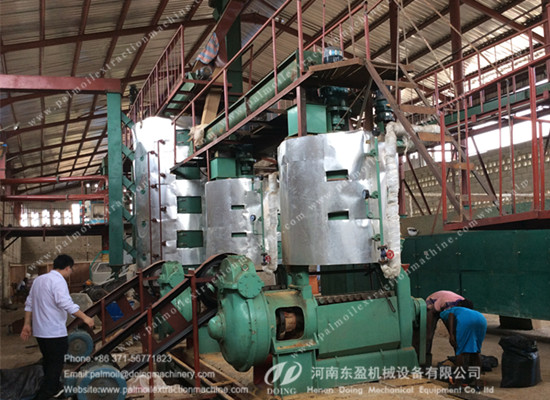 Palm kernel oil processing machine