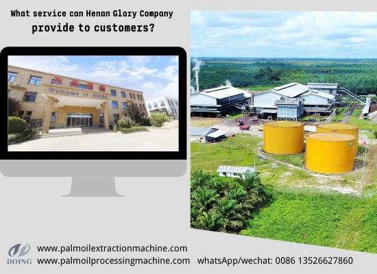 What service can Henan Glory company provide to customers?