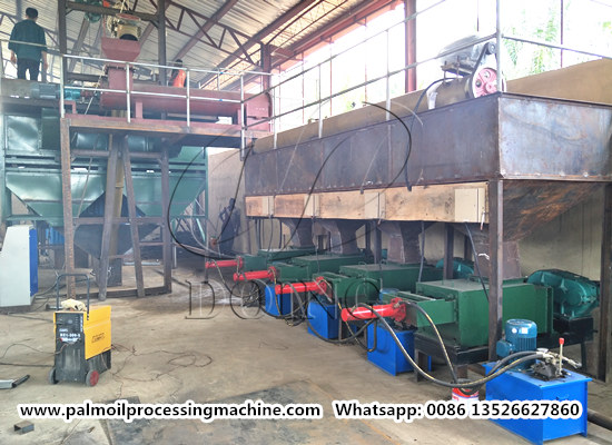 Small scale palm oil processing equipment